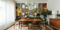 Morning In Venice City Mural by HappyWall