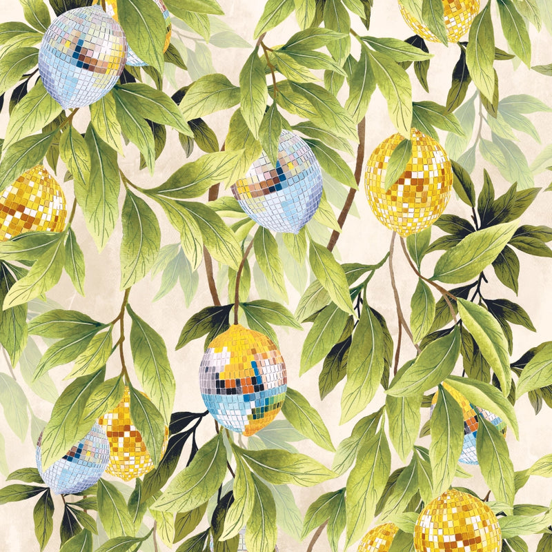 Disco Lemons Wallpaper by Brand McKenzie