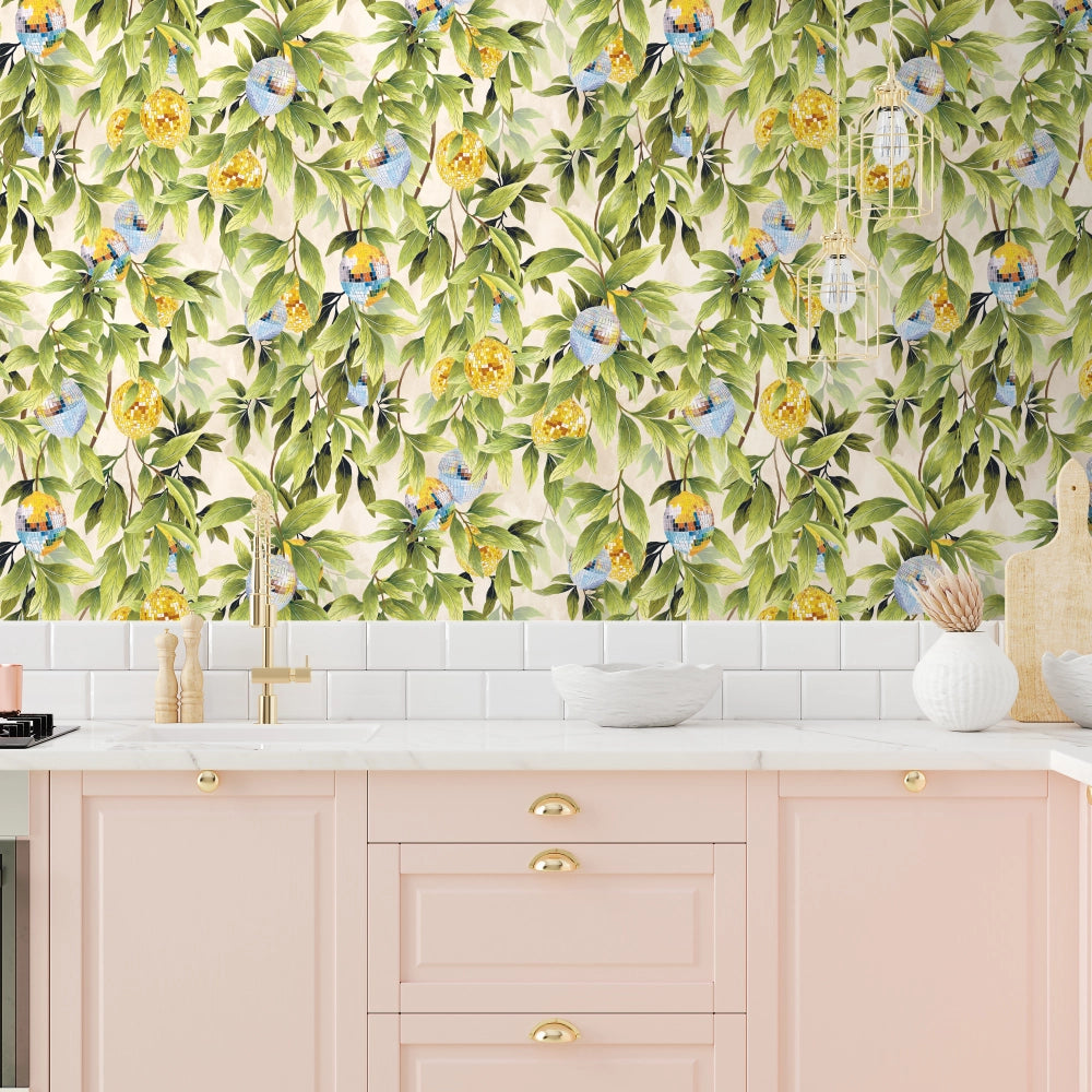 Disco Lemons Wallpaper by Brand McKenzie