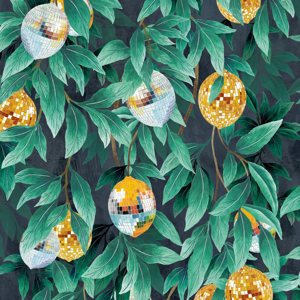 Disco Lemons Wallpaper by Brand McKenzie