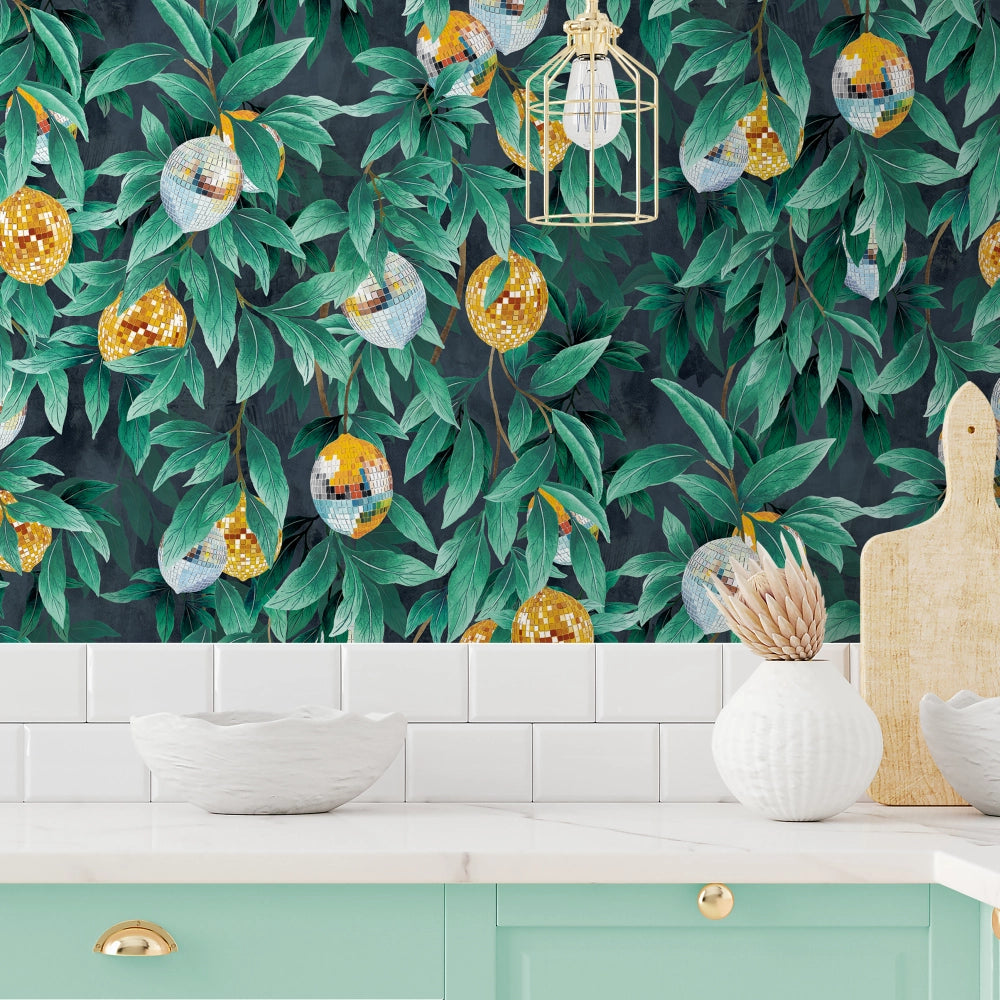 Disco Lemons Wallpaper by Brand McKenzie