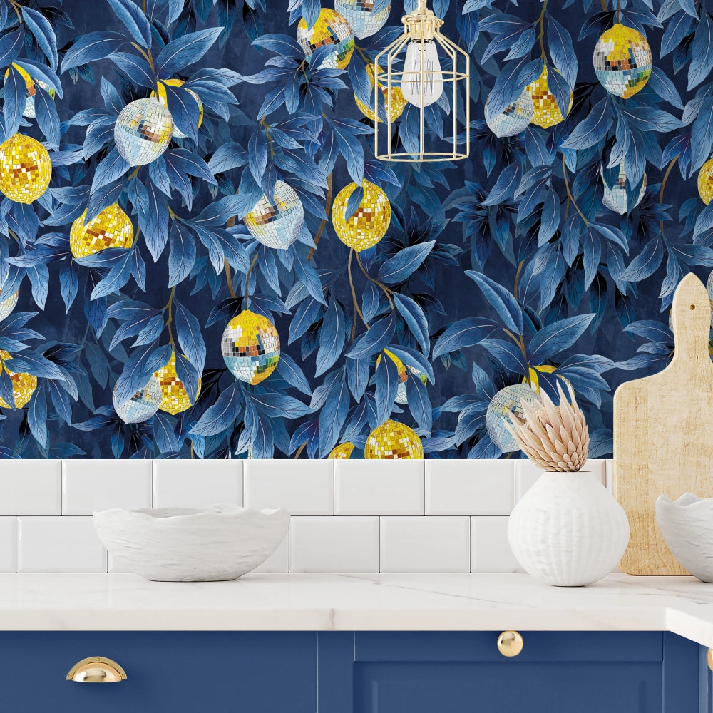 Disco Lemons Wallpaper by Brand McKenzie