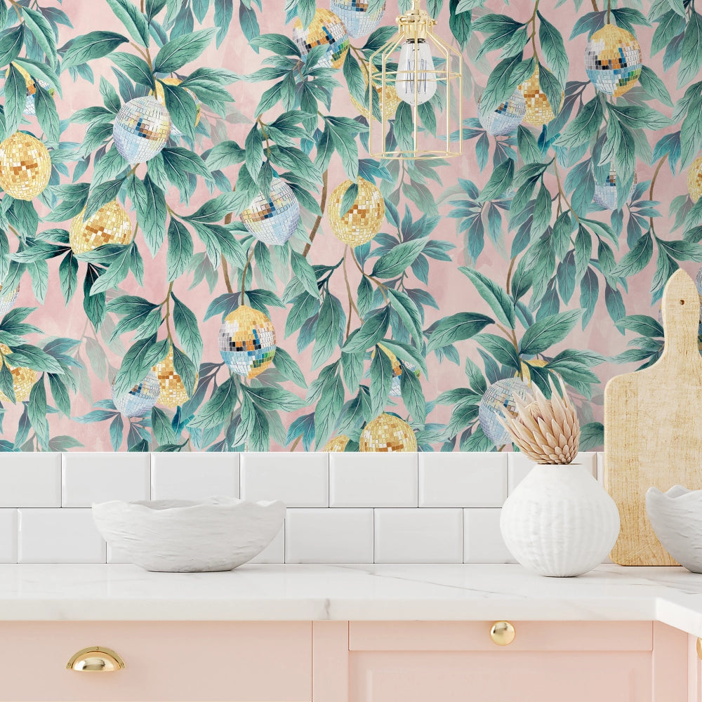 Disco Lemons Wallpaper by Brand McKenzie