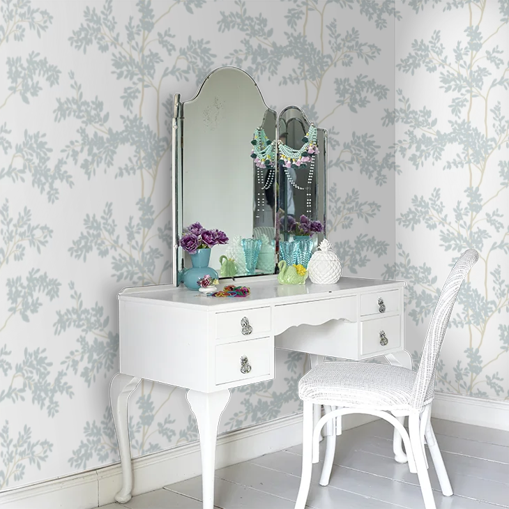Lunaria Silhouette Wallpaper by York Wallcoverings