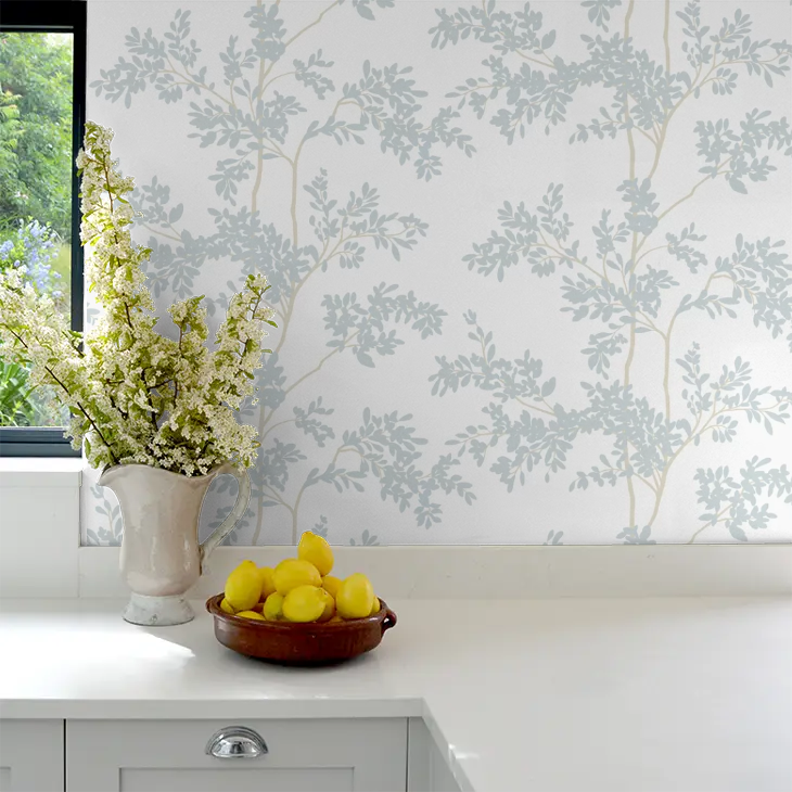Lunaria Silhouette Wallpaper by York Wallcoverings