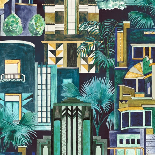 Downtown Deco Wallpaper by Brand McKenzie