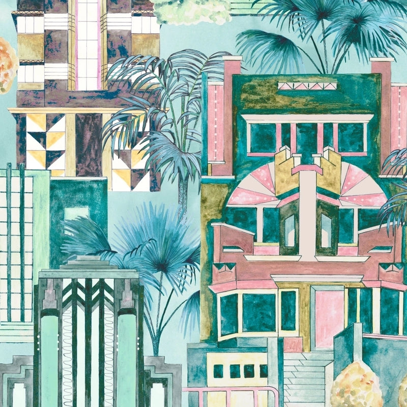 Downtown Deco Wallpaper by Brand McKenzie