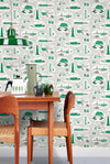 Dungeness Wallpaper by Mini Moderns