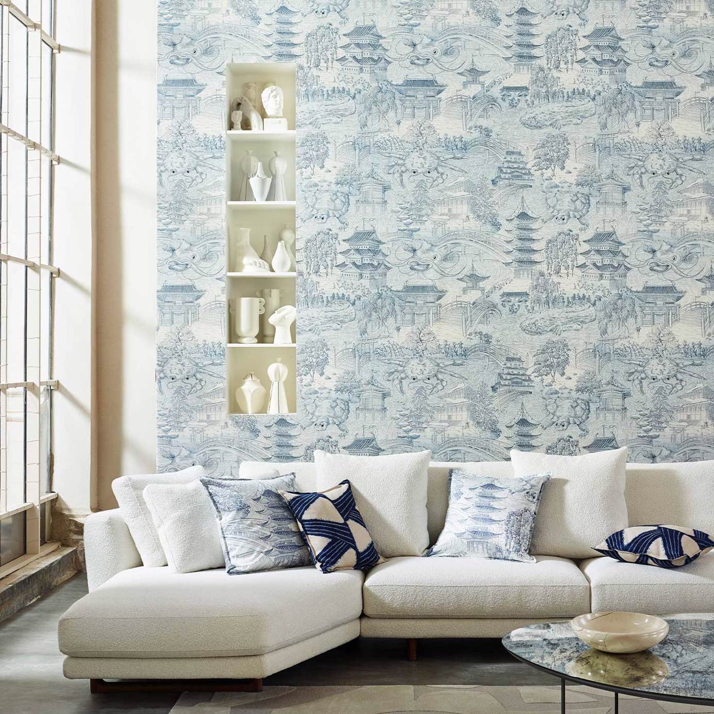 Eastern Palace Wallpaper by Zoffany