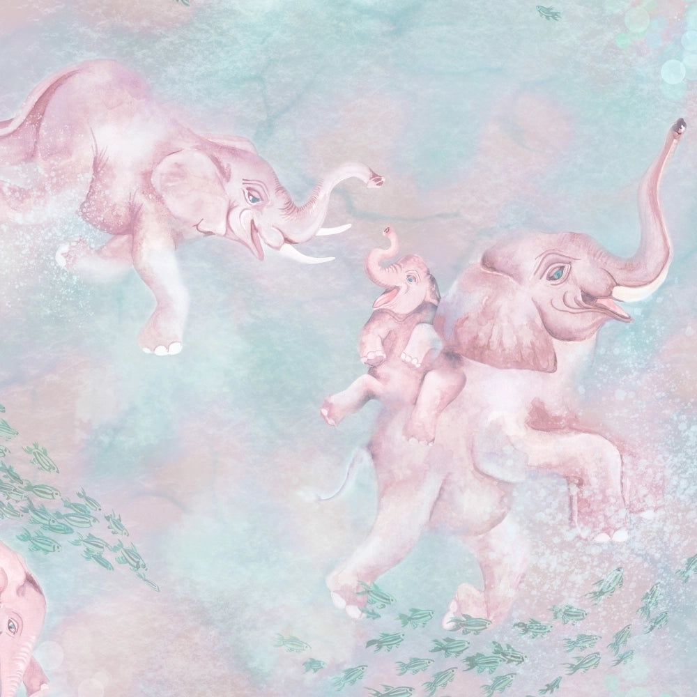 Elephant Breaststroke Wallpaper by Brand McKenzie