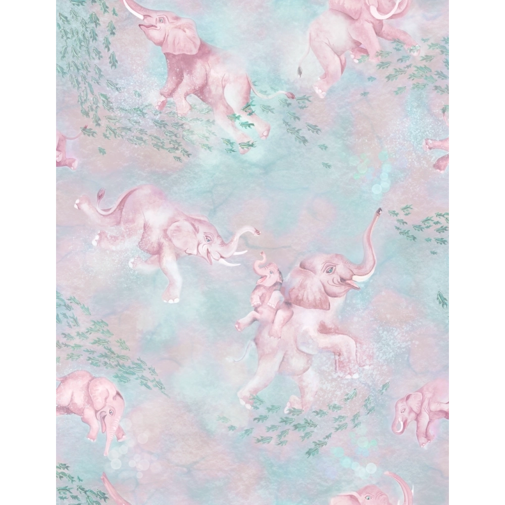 Elephant Breaststroke Wallpaper by Brand McKenzie