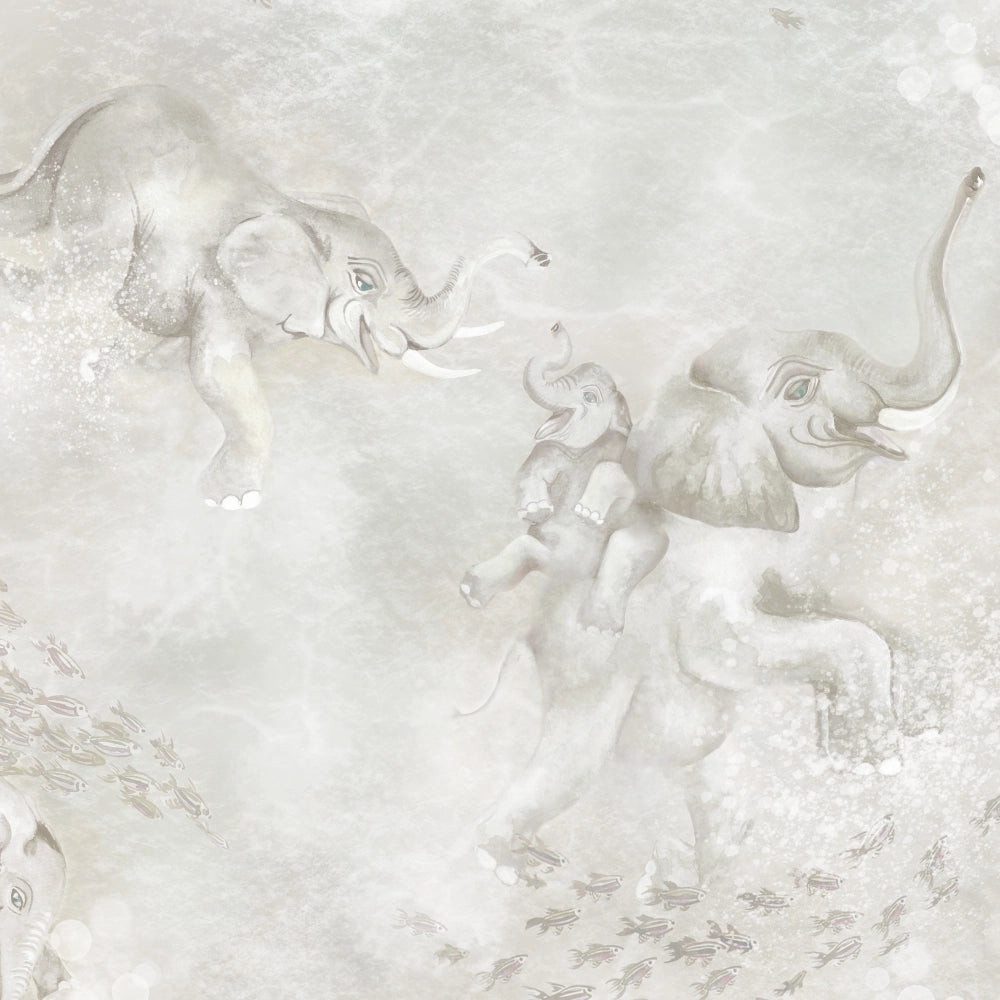 Elephant Breaststroke Wallpaper by Brand McKenzie