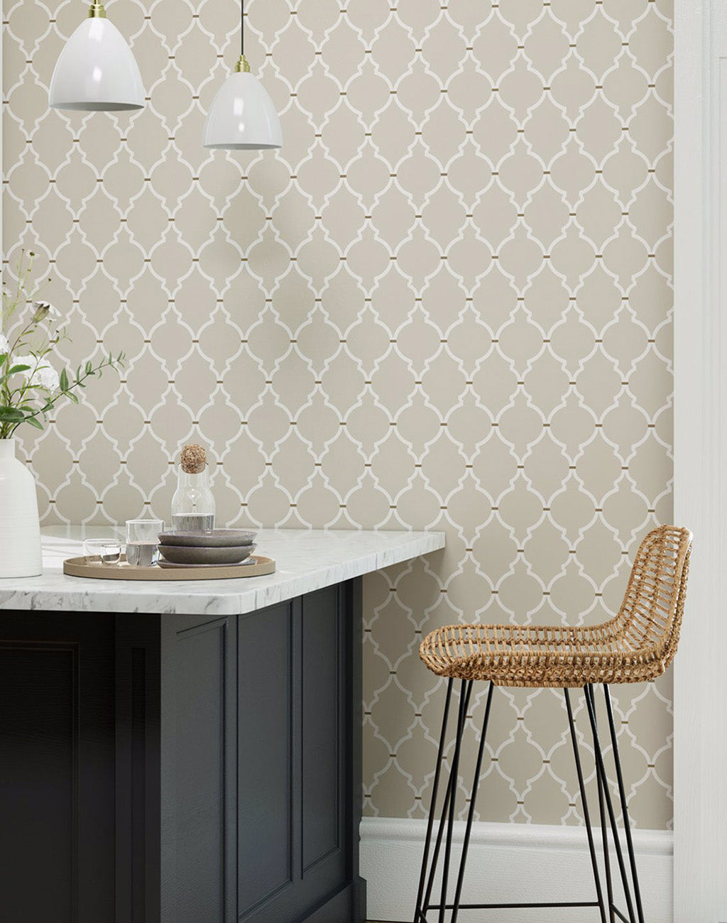 Empire Trellis Wallpaper