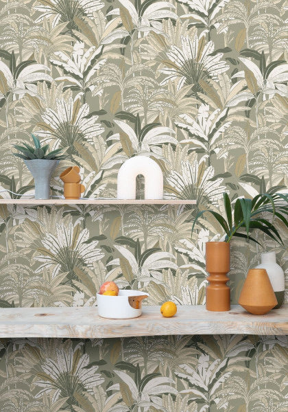 Escapade Fan Palm Wallpaper