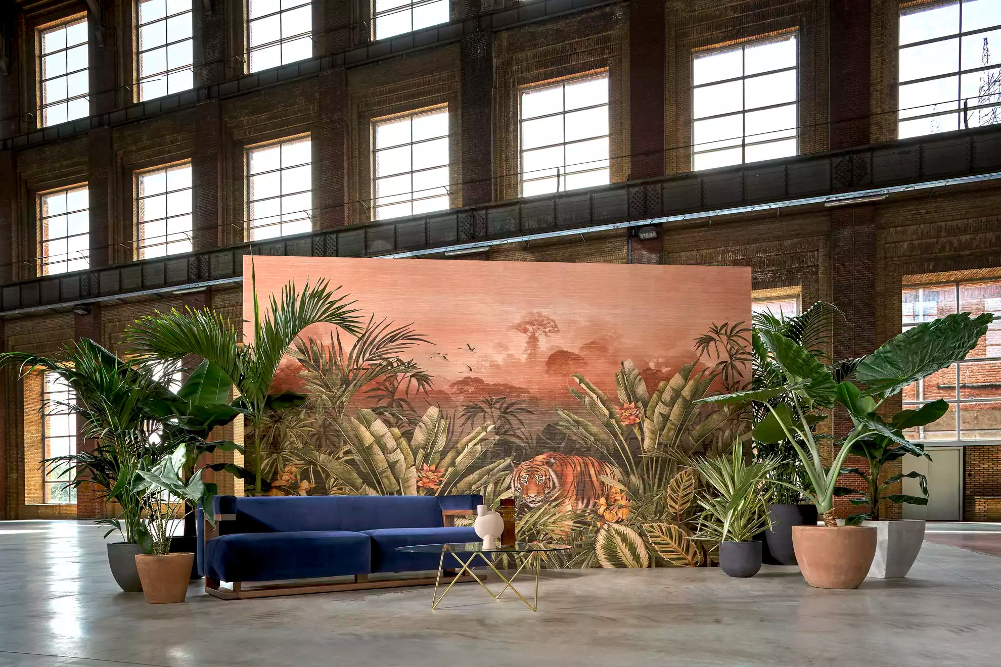 Silk Road Garden Wallpanel by Arte