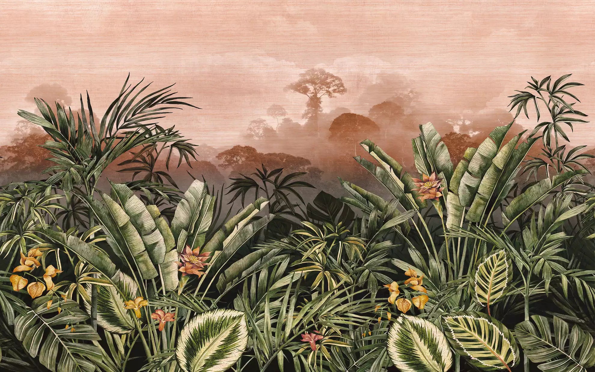 Silk Road Garden Wallpanel by Arte