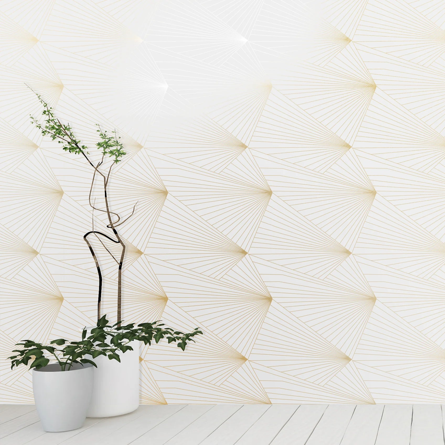 Fan Wallpaper by Erica Wakerly