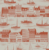 Postcard to Inger Wallpaper by Mini Moderns