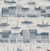 Postcard to Inger Wallpaper by Mini Moderns