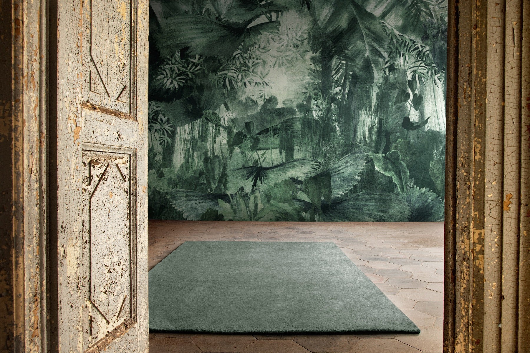 Salonga Wallpaper by Fischbacher 1819