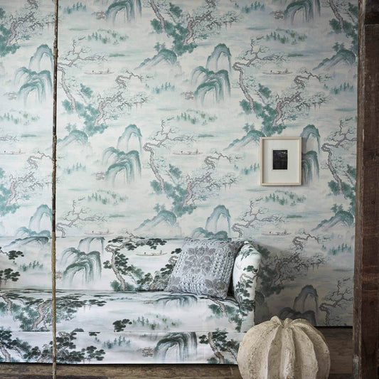 Floating Mountains Wallpaper by Zoffany