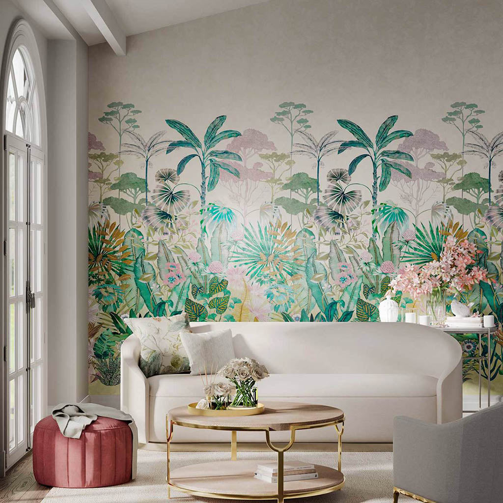 Floreana Jungle Wall Mural by Harlequin