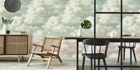 Ethereal Cloud Dancer Mural by HappyWall