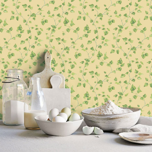 Just Ivy Wallpaper by Galerie (Just Kitchens Collection)