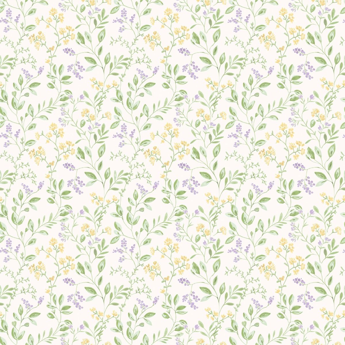 Spring Leaf Trail Wallpaper by Galerie (Just Kitchens Collection)