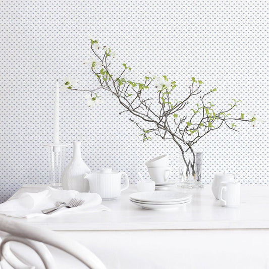 Tri Leaf Wallpaper by Galerie (Just Kitchens Collection)
