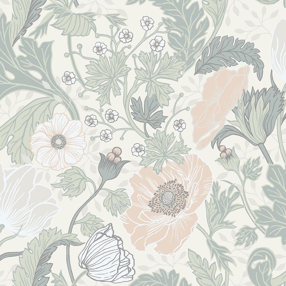 Anenome Wallpaper by Galerie (Apelviken Collection)
