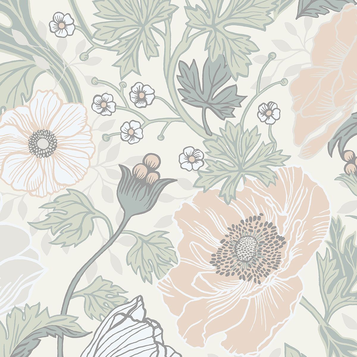 Anenome Wallpaper by Galerie (Apelviken Collection)