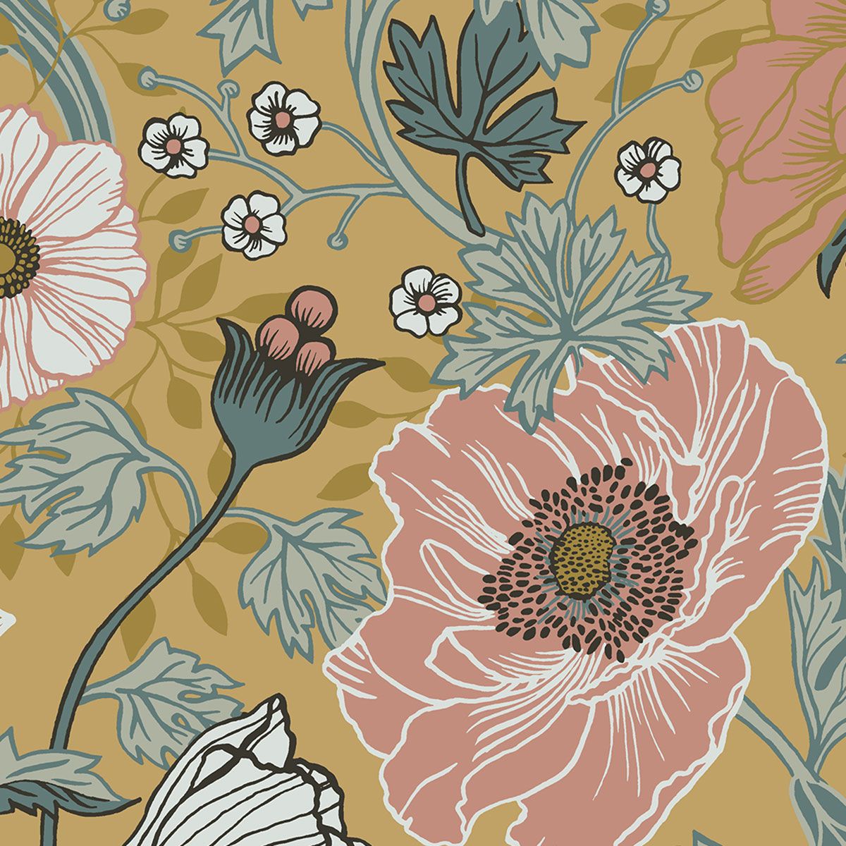 Anenome Wallpaper by Galerie (Apelviken Collection)