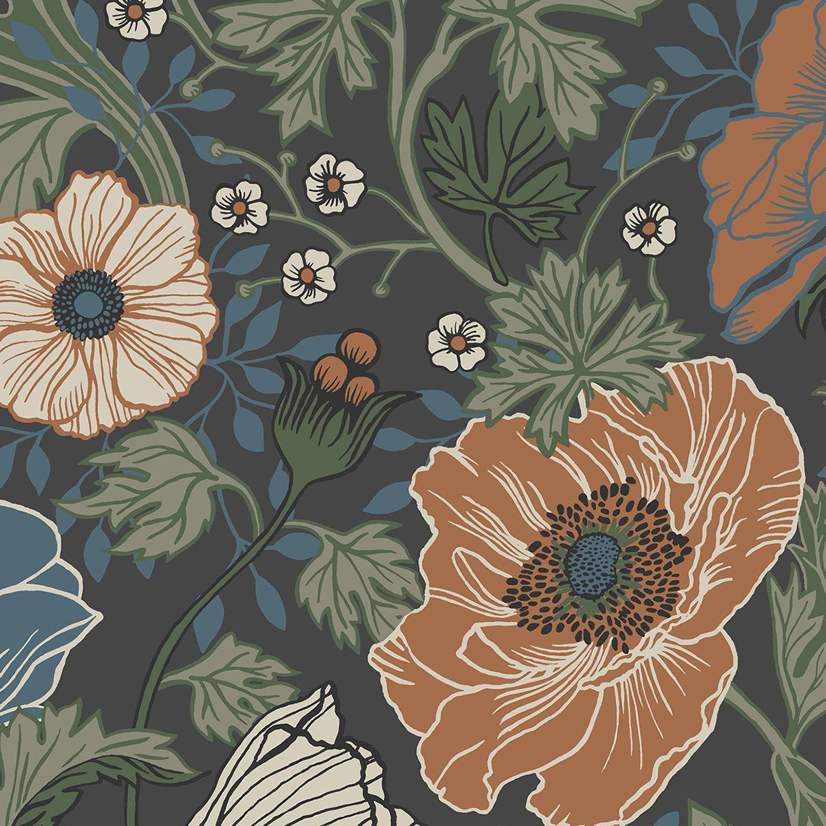 Anenome Wallpaper by Galerie (Apelviken Collection)