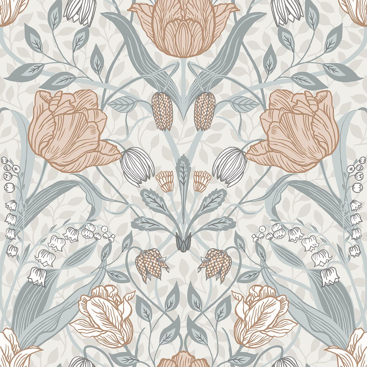 Tulip Wallpaper by Galerie (Apelviken Collection)