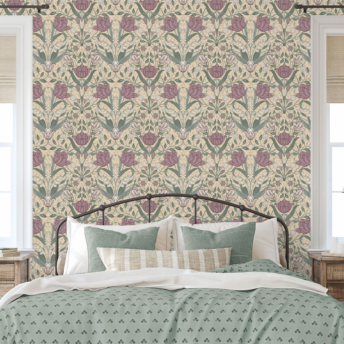 Tulip Wallpaper by Galerie (Apelviken Collection)