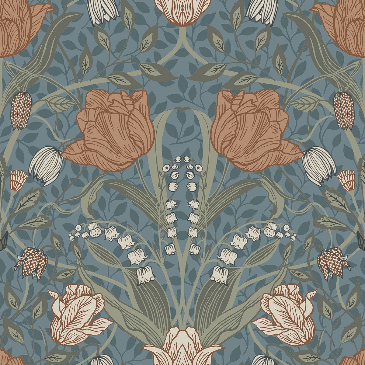 Tulip Wallpaper by Galerie (Apelviken Collection)