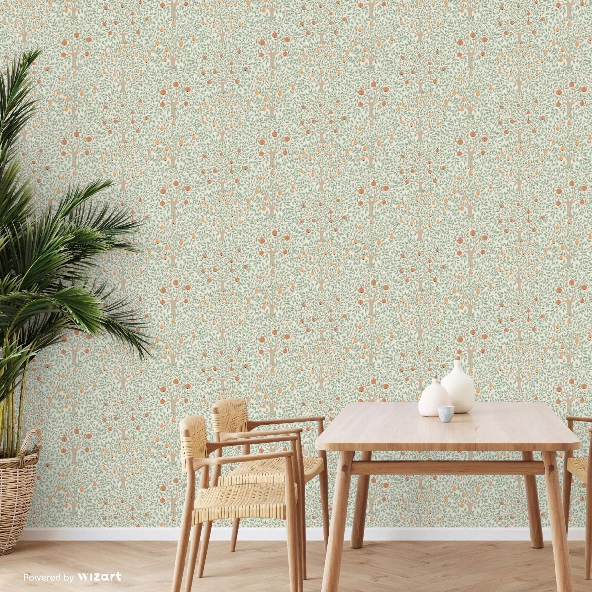 Apples and Pears Wallpaper by Galerie (Apelviken Collection)