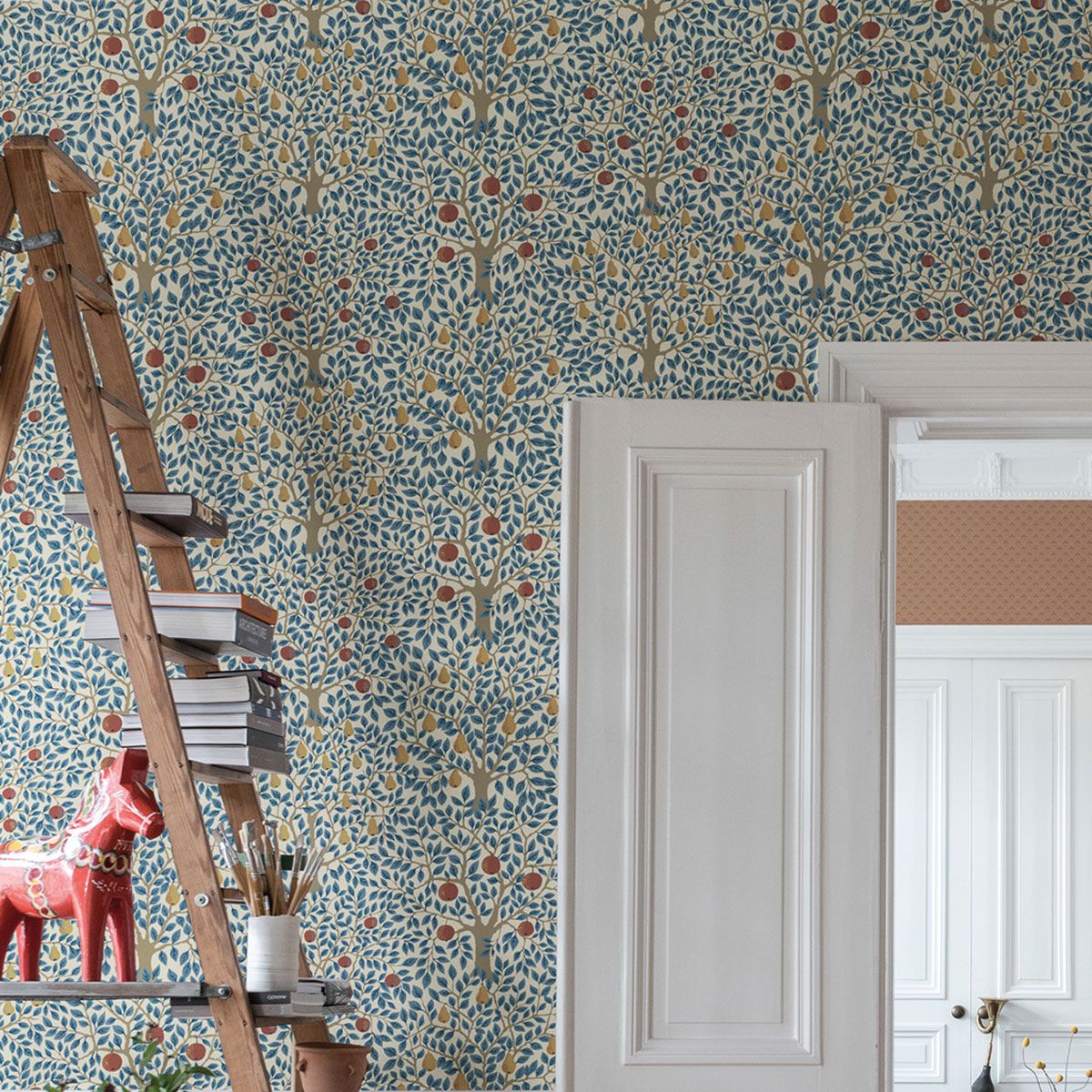 Apples and Pears Wallpaper by Galerie (Apelviken Collection)
