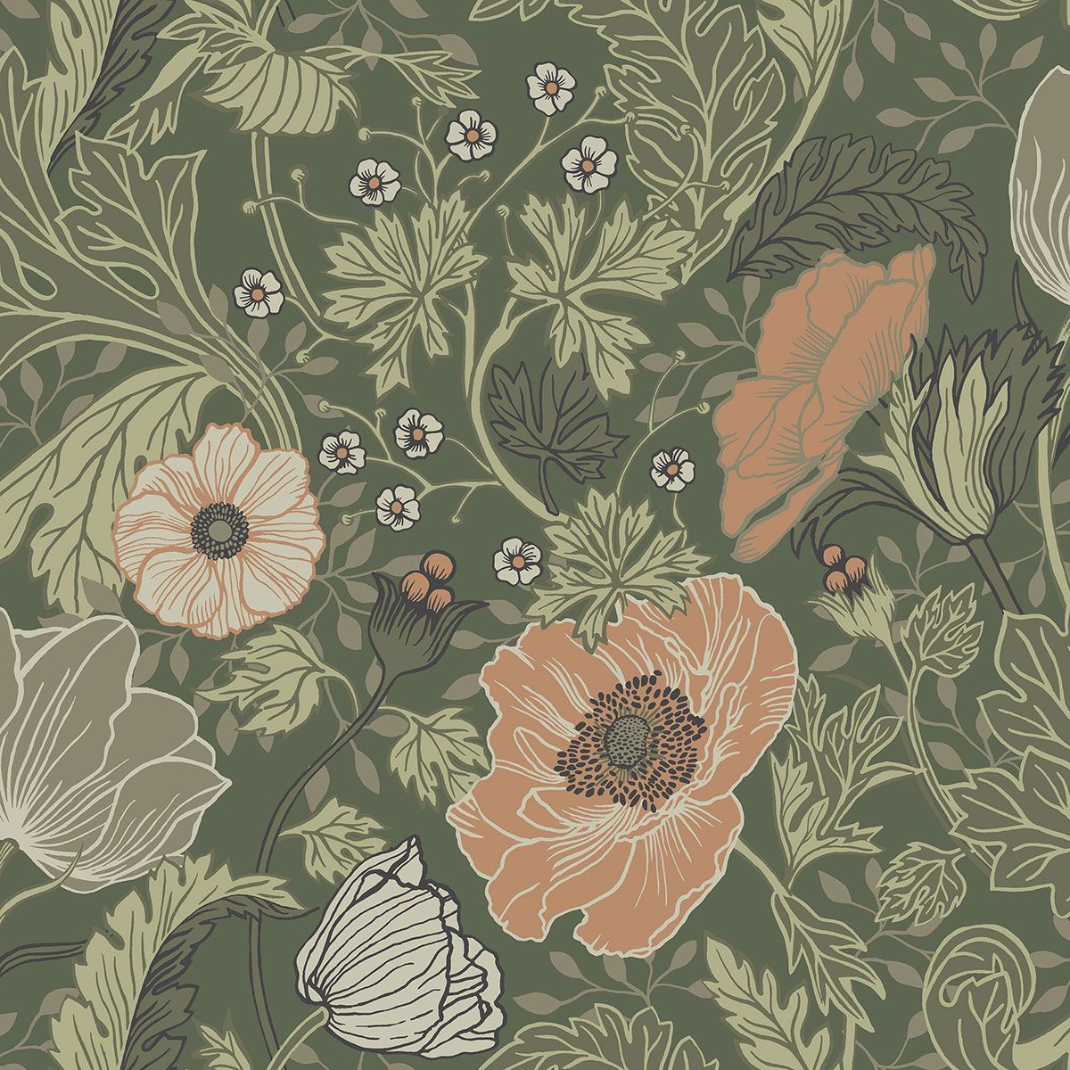 Anenome Wallpaper by Galerie (Apelviken 2 Collection)