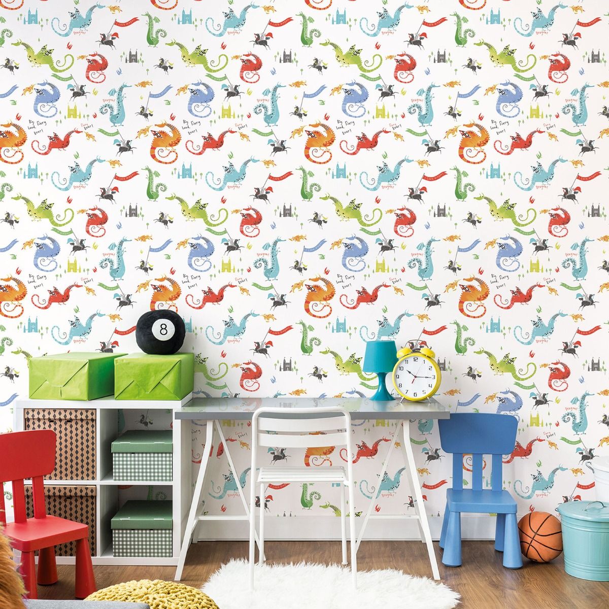 Dragons Wallpaper by Galerie (Tiny Tots 2 Collection)