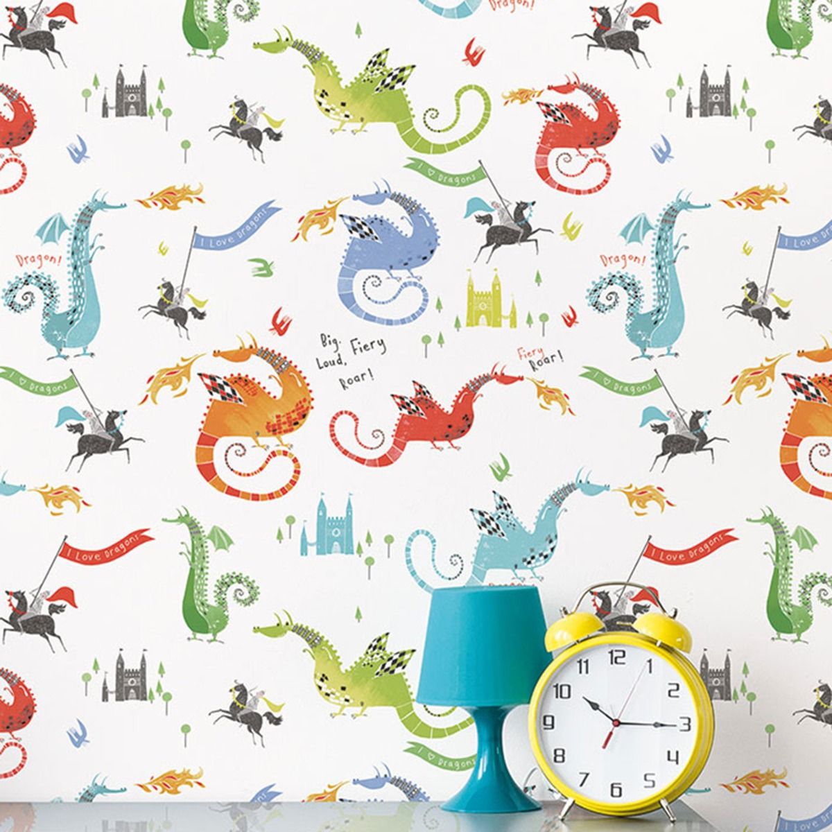 Dragons Wallpaper by Galerie (Tiny Tots 2 Collection)