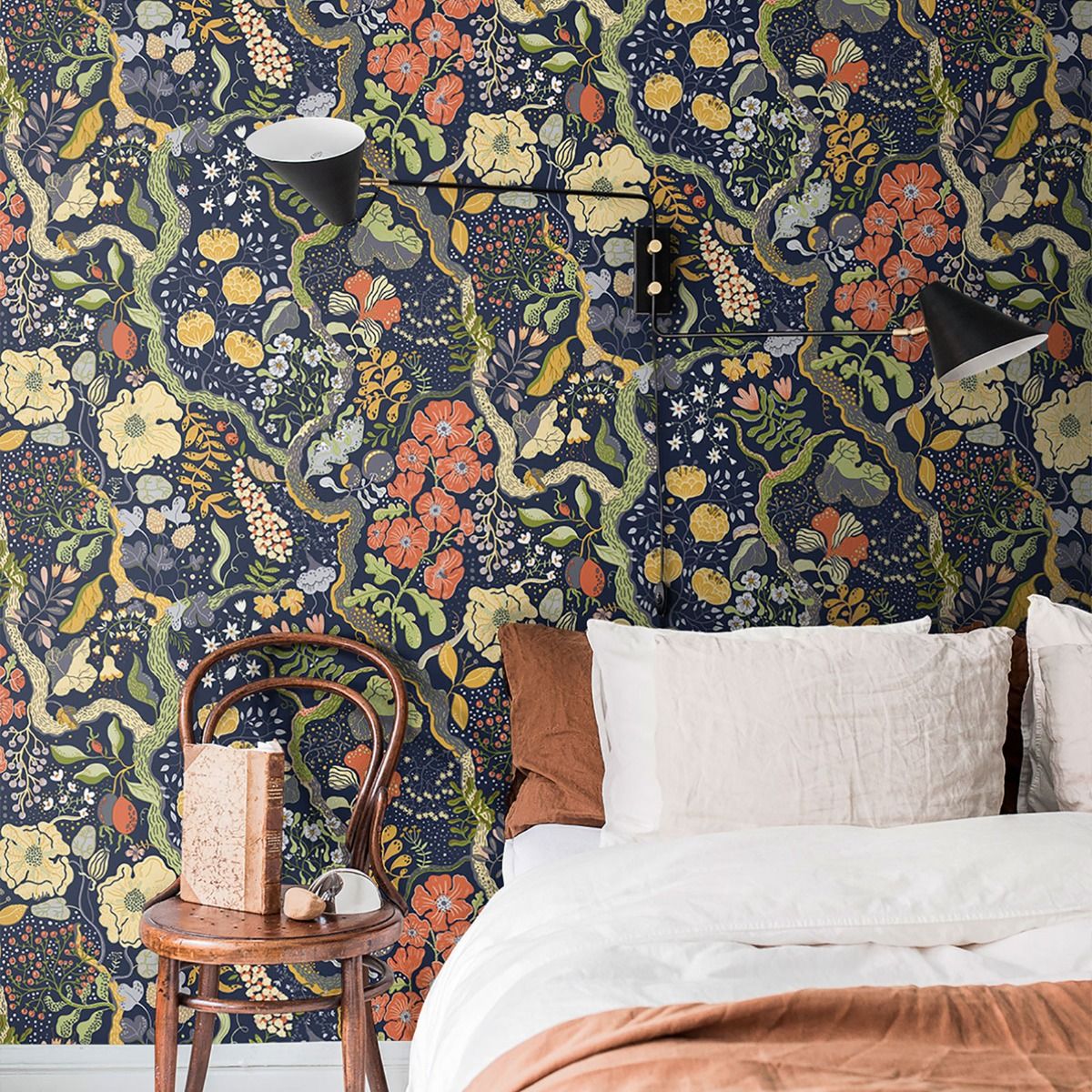 Ann Wallpaper by Galerie (Sommarang Collection)