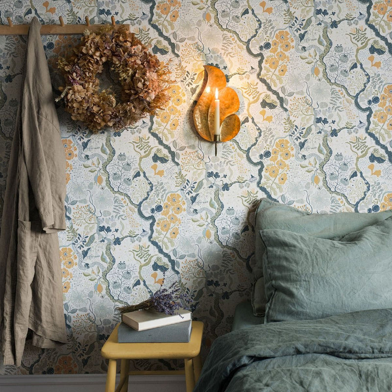 Ann Wallpaper by Galerie (Sommarang Collection)
