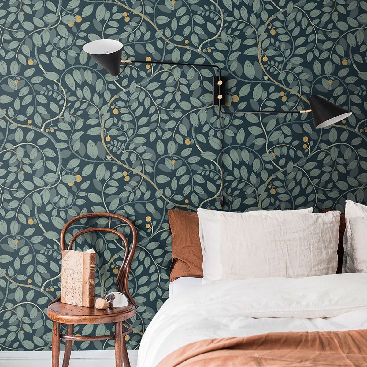 Kirke Wallpaper by Galerie (Sommarang Collection)