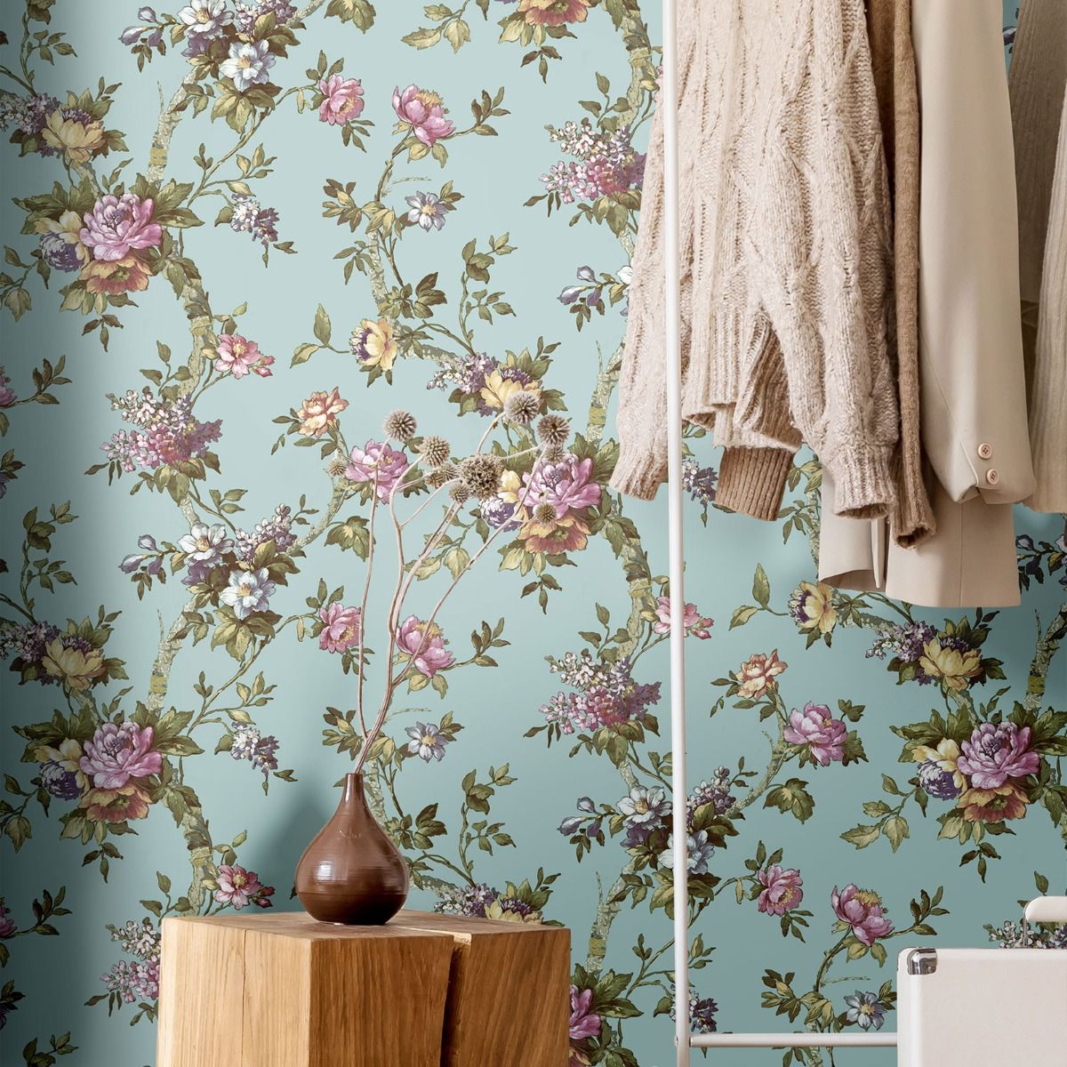 Ramo Edra Wallpaper by Galerie (Cottage Chic Collection)
