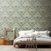 Leafy Bloom Wallpaper by Galerie (Blomstermala Collection)