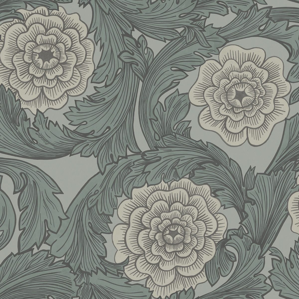 Big Bloom Wallpaper by Galerie (Blomstermala Collection)
