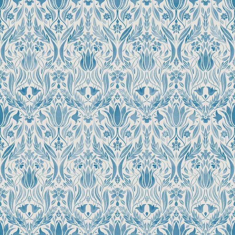 Floral Collage Wallpaper by Galerie (Blomstermala Collection)