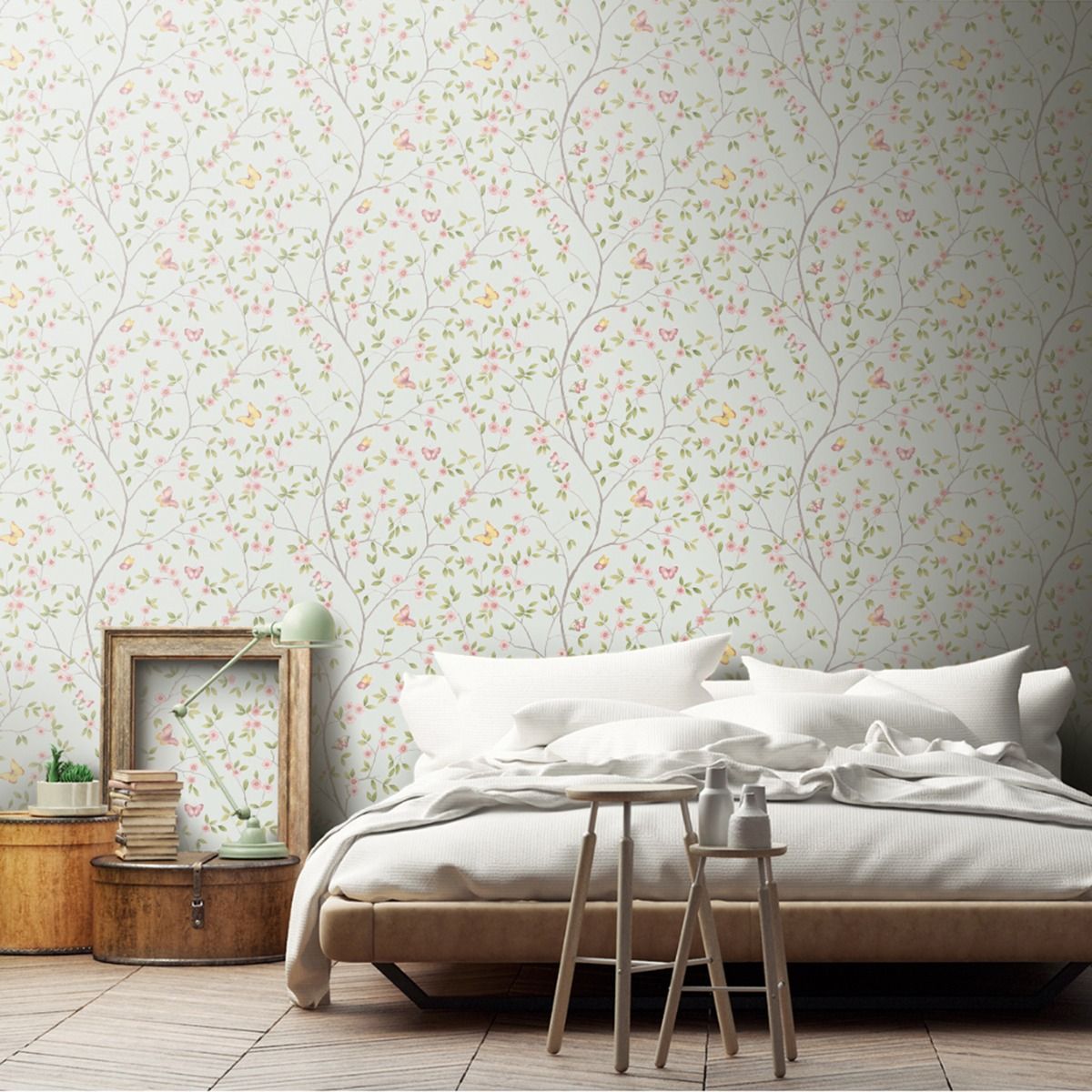 Butterfly Trail Wallpaper by Galerie (Blomstermala Collection)